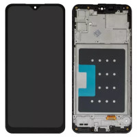 Дисплейний модуль для Samsung A165 Galaxy A16, з рамкою, Сopy, TFT, Black