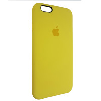 Чехол Copy Silicone Case iPhone 6 Yellow (4)