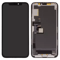 Дисплейний модуль для iPhone 11 Pro, High Copy, без мікросхеми, (OLED), imisu OEM hard, Black