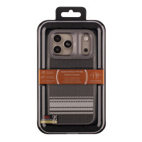 Чохол Kajsa Resort Collection Gradient Stripe with MagSafe для iPhone 17 Pro Max, Gray B-Ring 4