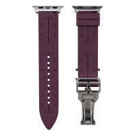Ремінець Hermes для Watch Series 38/40/41 mm, Wine Red