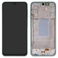 Дисплейний модуль для Samsung A266 Galaxy A26 5G, з рамкою, Original PRC, Mint