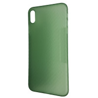 Чохол Anyland Carbon Ultra thin для iPhone XS Max Green 1