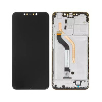 Дисплейний модуль для Xiaomi Pocophone F1, з рамкою, High Copy, Black
