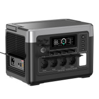 Портативна зарядна станція P1000E PLUS, 1800W, 1024Wh LiFePO4, Black 3