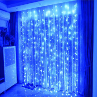 Xmas гирлянда LED (Водопад  3M*1.5M) 240-B-2 Синий