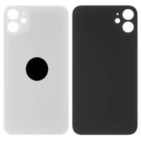 Задня кришка для iPhone 11, Big Hole, White
