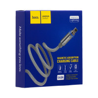 Кабель Hoco U40A Magnetic Absorption Lightning