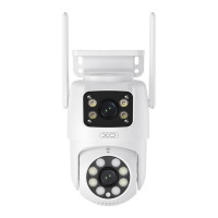 IP-камера відеонагляду XO CR06 Dual Screen Video, White 8