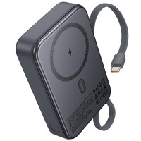 Універсальна мобільна батарея Hoco Q44A, 20000mAh, PD 22,5W, Super Fast Charge, Gray 7