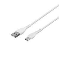 Мережевий зарядний пристрій Hoco C72Q, Cable Type-C, QC 3.0, White 2