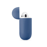 Original Silicone Case AirPods 1/2, Gray Blue 1
