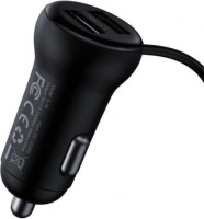 FM-модулятор Baseus T Shaped S-16 wireless MP3 car charger  Black 3