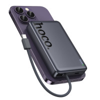 Універсальна мобільна батарея Hoco Q44, 10000mAh, PD 20W, Super Fast Charge, Gray 6