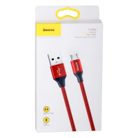 Кабель Baseus USB to Micro 2A 1.5M CAMYW-B Red