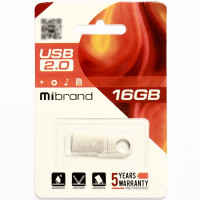 Флешка Mibrand USB 2.0 Puma 16Gb Silver