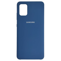 Чохол Silicone Case for Samsung A51 Cobalt Blue (40)