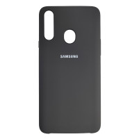 Чохол Silicone Case for Samsung A20s Black (18)