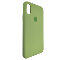 Чехол Copy Silicone Case iPhone X/XS Mint (1)