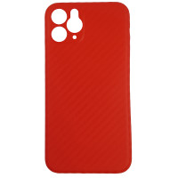 Чохол Anyland Carbon Ultra thin для iPhone 11 Pro Red 2