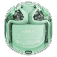 Безпровідна гарнітура Acefast T8 Crystal, Mint Green 2