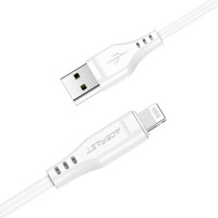 Кабель Acefast C3-02, Lightning, 1m, 2.4A, White 1
