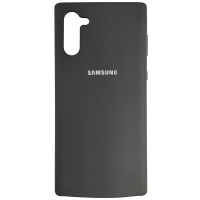 Чохол Silicone Case for Samsung Note 10 Black (18)