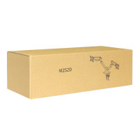 Настільний кронштейн для двох моніторів M252D, Black 6