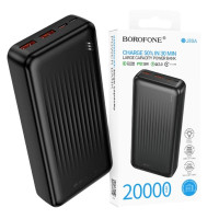 Універсальна мобільна батарея Borofone BJ80A Clever, 22.5W, PD20W, 20000mAh, Black 3