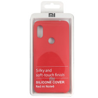 Чохол Silicone Case для Xiaomi Redmi Note 6, Red 3
