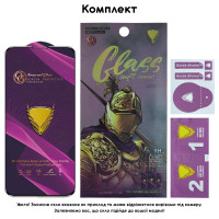 Захисне скло Golden Armor для iPhone XS Max/11 Pro Max (0,4 mm) Black 1