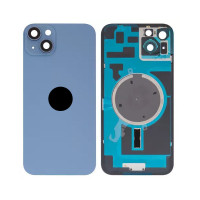 Задня кришка для iPhone 14 Plus, зі склом камери, High Copy, Blue