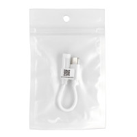 Перехідник Type-C to Jack 3.5mm (Female), 0.2m, White 2