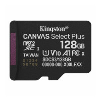 Карта пам'яті Kingston Canvas Select Plus Gen3, 128Gb, micro SDXC UHS-1, class 10 А1