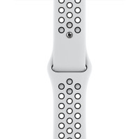 Ремінець для Apple Watch (38-40mm) Nike Sport Band White/Black