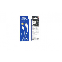 Кабель Borofone BX19, Type-C to Type-C, 1m, 3A, 60W, White 1