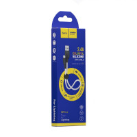 Кабель Hoco X21 Plus Silicone Lightning 0.25m