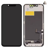 Дисплейний модуль для iPhone 13 mini, без мікросхеми, Copy, TFT, ZY, LTPS FHD, Black
