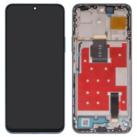 Дисплейний модуль для Huawei Honor 90 Lite, Honor X8a, з рамкою, Original PRC, Cyan Lake