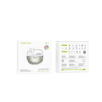 Безпровідна гарнітура Borofone BW15, White 1