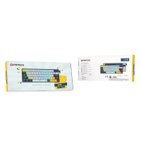 Провідна клавіатура Fantech ATOM63 MK874V2 Red Switch, Navy 3