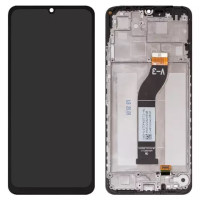 Дисплейний модуль для Xiaomi Redmi 13C, LM5C4090F0-A1, з рамкою, High Copy, Black