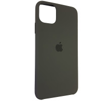 Чехол Copy Silicone Case iPhone 11 Pro Max Dark Olive (34)