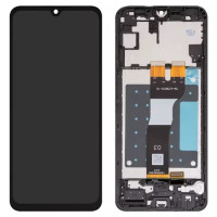 Дисплейний модуль для Samsung A057 Galaxy A05s, з рамкою, High Copy, Black