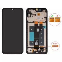 Дисплейний модуль для Samsung A146P Galaxy A14 5G, з рамкою, Original PRC, 40 pin, Black