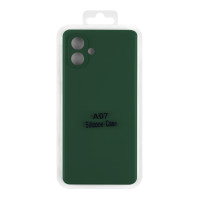 Чохол Silicone Cover для Samsung A075 Galaxy A07, Dark Green 2