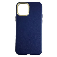 Чохол Leather Case iPhone 14 Pro Max Blue