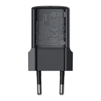Мережевий зарядний пристрій Acefast A118, PD 30W, mini GaN, Black 3