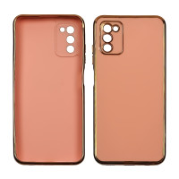 Чохол Glossy Color для Samsung A037 A03S Pink