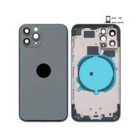 Корпус для iPhone 11 Pro Max, High Copy, Matte Midnight Green